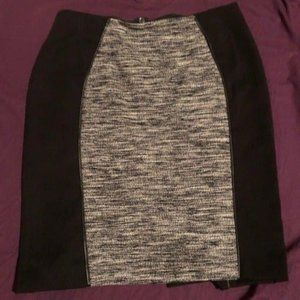 Black and grey H&M pencil skirt 8